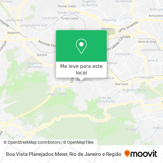 Boa Vista Planejados Meier mapa