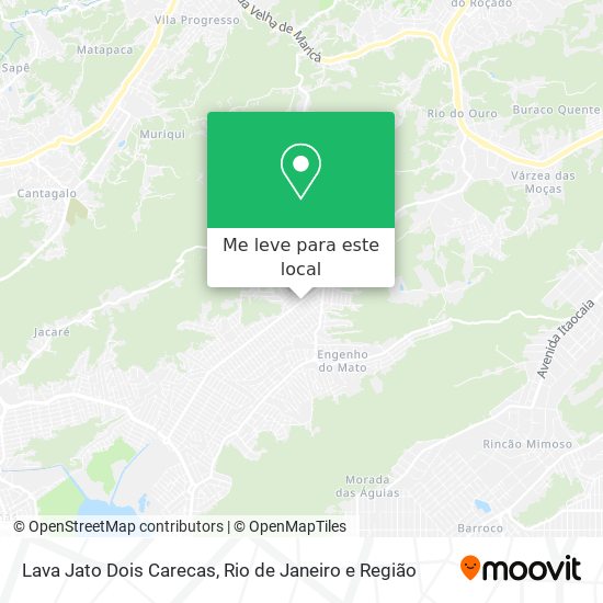 Lava Jato Dois Carecas mapa