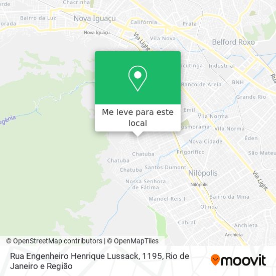 Rua Engenheiro Henrique Lussack, 1195 mapa