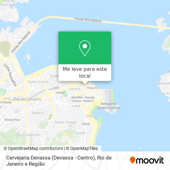 Cervejaria Devassa (Devassa - Centro) mapa