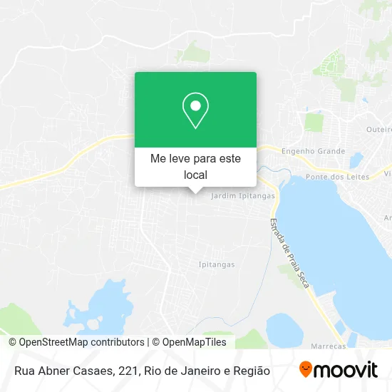 Rua Abner Casaes, 221 mapa