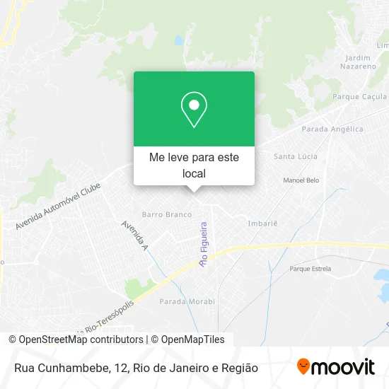 Rua Cunhambebe, 12 mapa