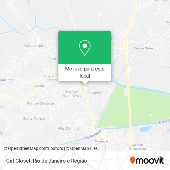 Girl Closet mapa