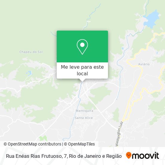 Rua Enéas Rias Frutuoso, 7 mapa
