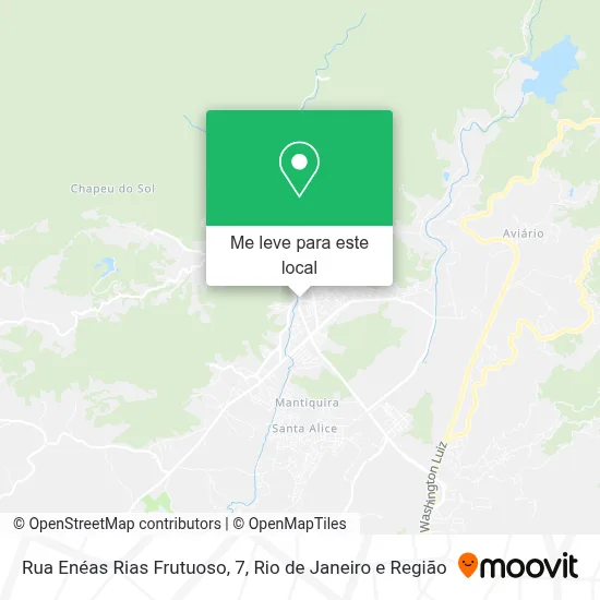 Rua Enéas Rias Frutuoso, 7 mapa