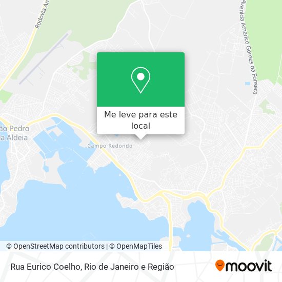 Rua Eurico Coelho mapa