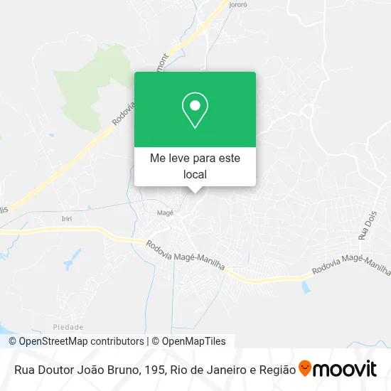 Rua Doutor João Bruno, 195 mapa