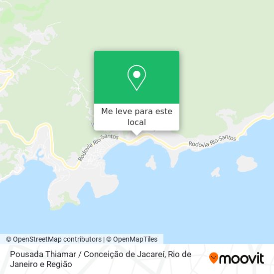 Pousada Thiamar / Conceição de Jacareí mapa