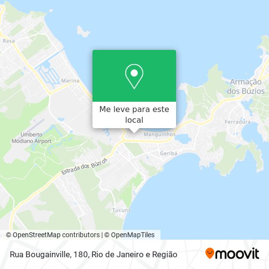 Rua Bougainville, 180 mapa