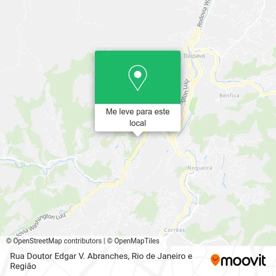 Rua Doutor Edgar V. Abranches mapa
