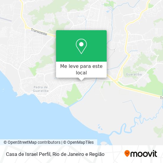 Casa de Israel Perfil mapa