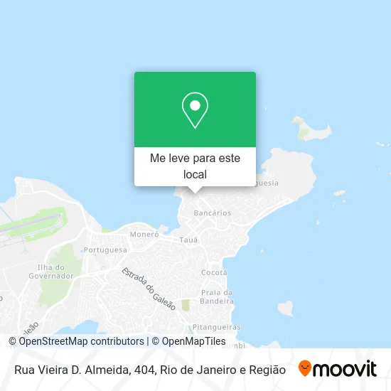 Rua Vieira D. Almeida, 404 mapa