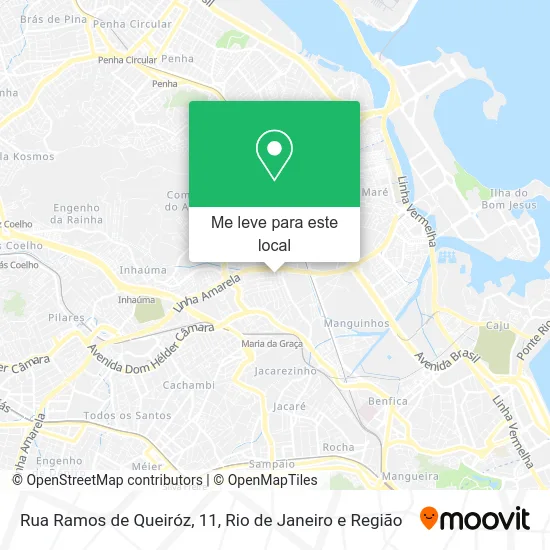 Rua Ramos de Queiróz, 11 mapa