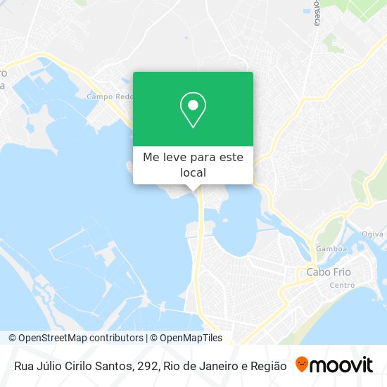 Rua Júlio Cirilo Santos, 292 mapa
