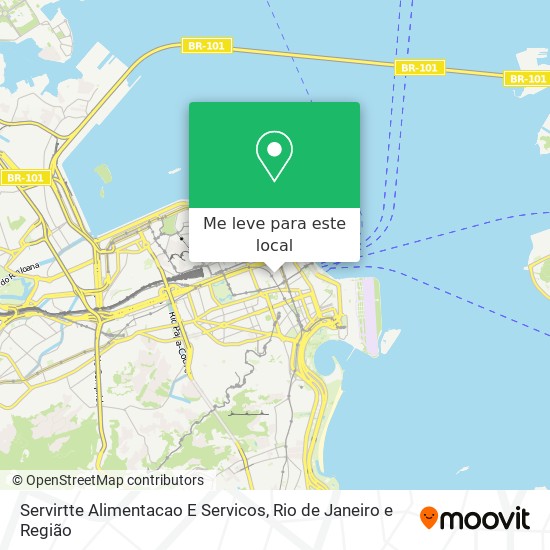Servirtte Alimentacao E Servicos mapa