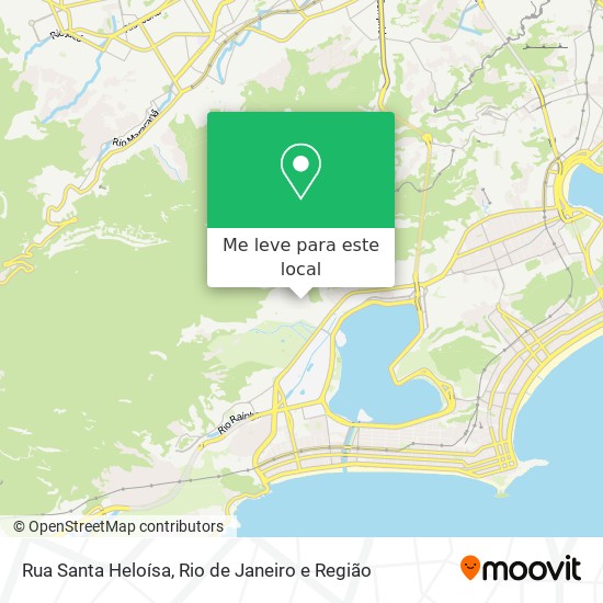 Rua Santa Heloísa mapa