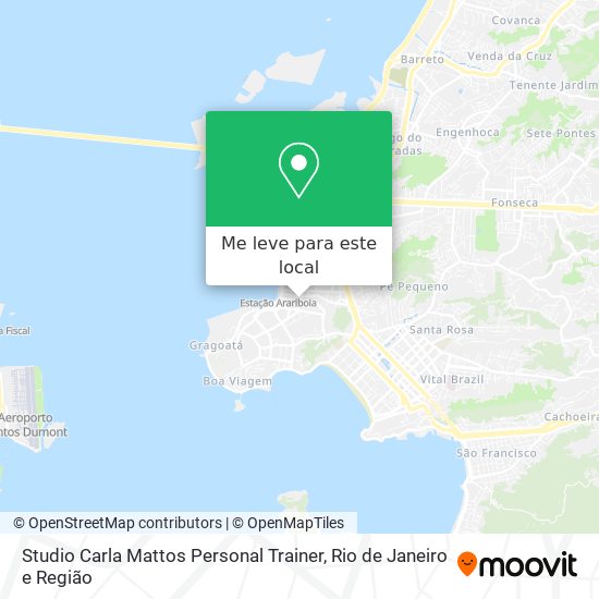 Studio Carla Mattos Personal Trainer mapa