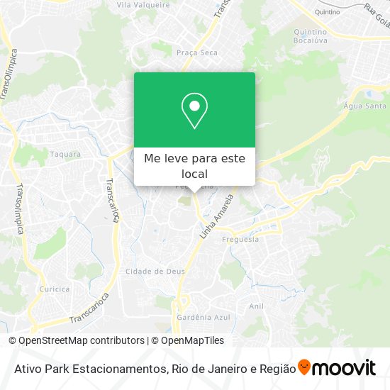 Ativo Park Estacionamentos mapa