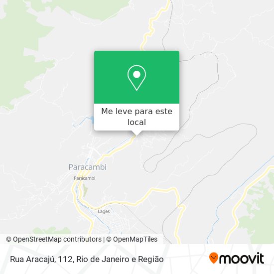Rua Aracajú, 112 mapa
