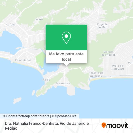 Dra. Nathalia Franco-Dentista mapa
