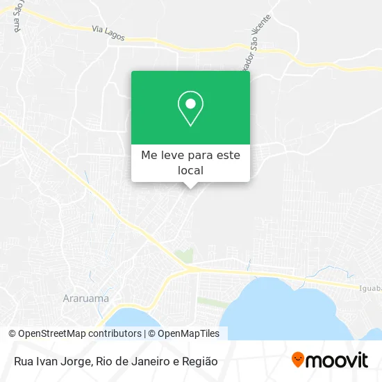 Rua Ivan Jorge mapa