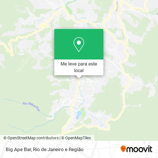 Big Ape Bar mapa