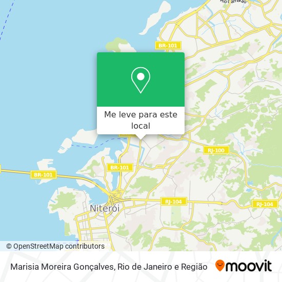Marisia Moreira Gonçalves mapa