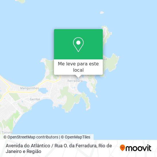 Avenida do Atlântico / Rua O. da Ferradura mapa