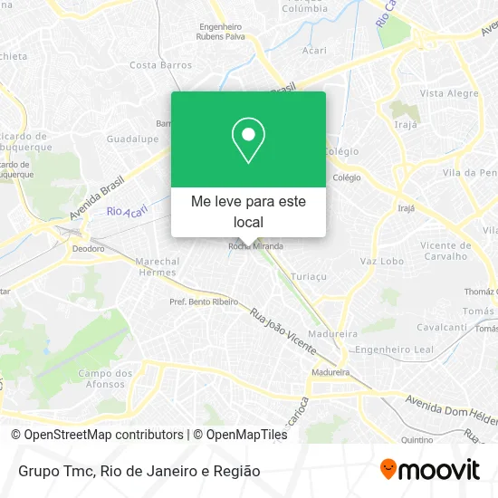 Grupo Tmc mapa