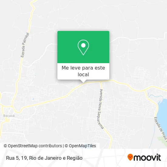 Rua 5, 19 mapa
