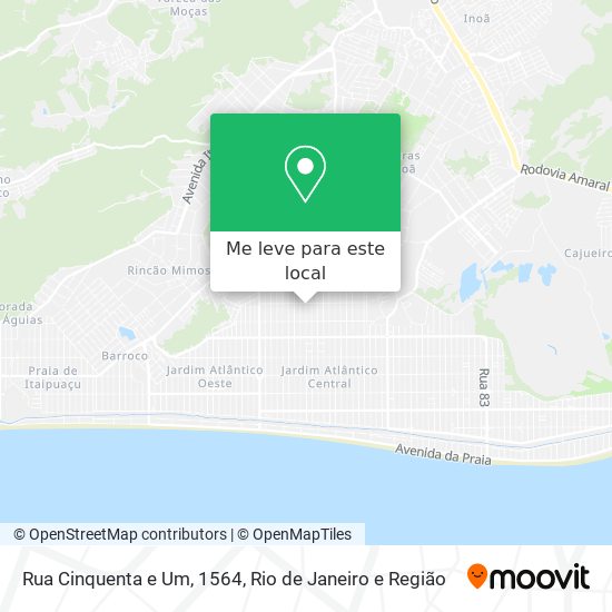 Rua Cinquenta e Um, 1564 mapa