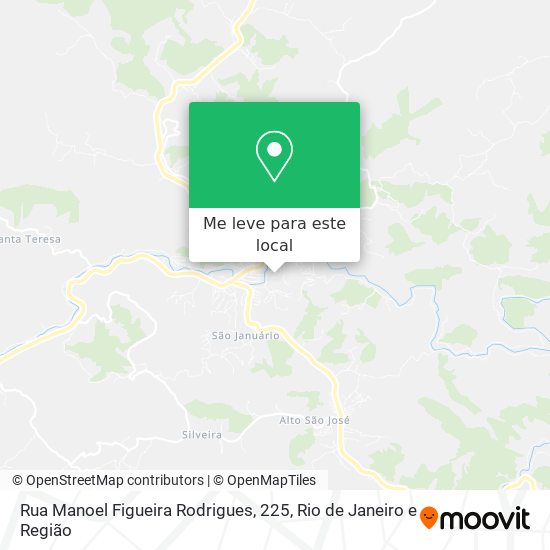 Rua Manoel Figueira Rodrigues, 225 mapa