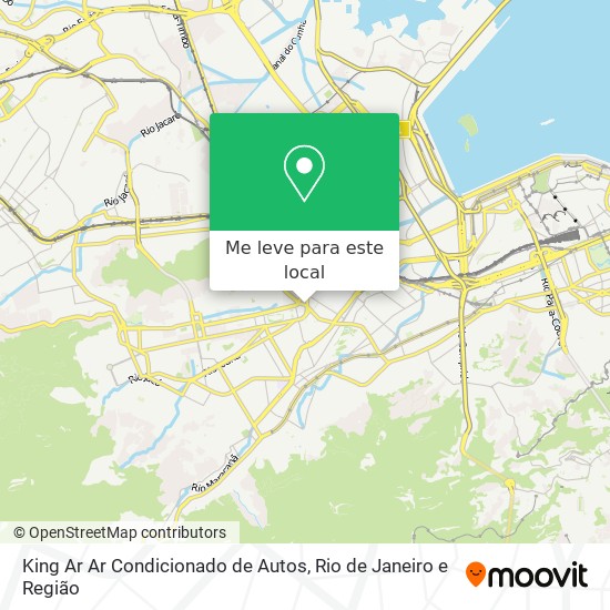 King Ar Ar Condicionado de Autos mapa