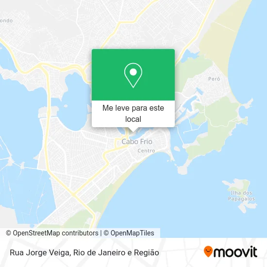 Rua Jorge Veiga mapa