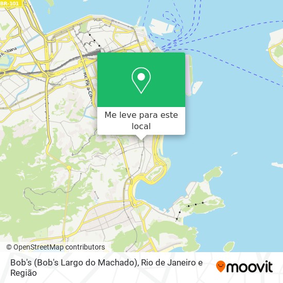Bob's (Bob's Largo do Machado) mapa