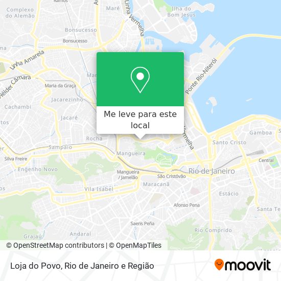 Loja do Povo mapa