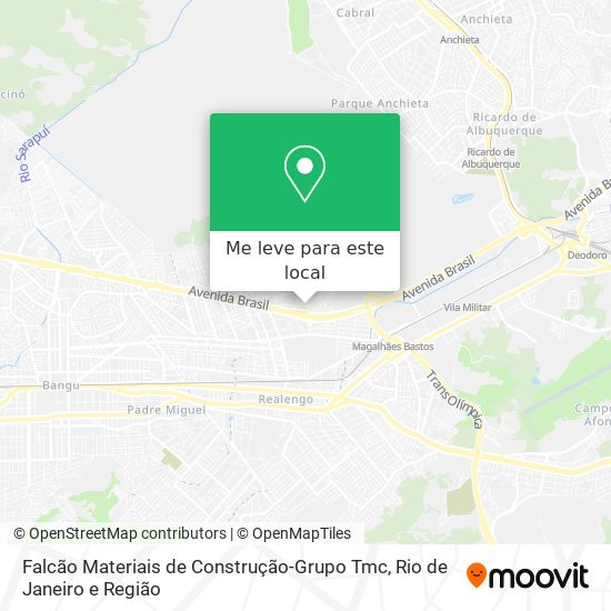 Falcão Materiais de Construção-Grupo Tmc mapa