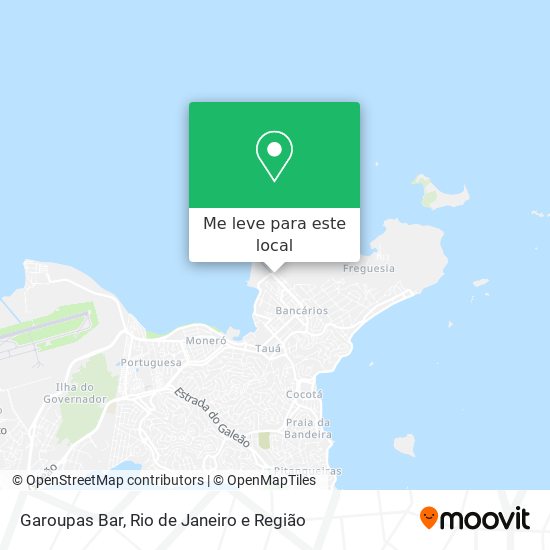 Garoupas Bar mapa