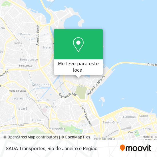 SADA Transportes mapa