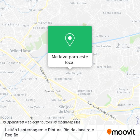 Leitão Lanternagem e Pintura mapa