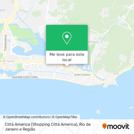 Città América (Shopping Città America) mapa