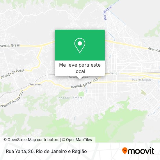 Rua Yalta, 26 mapa