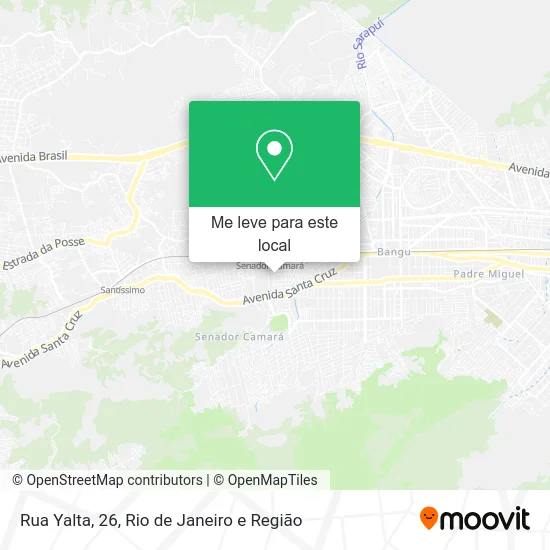 Rua Yalta, 26 mapa