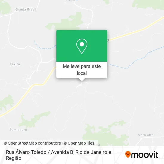 Rua Álvaro Toledo / Avenida B mapa