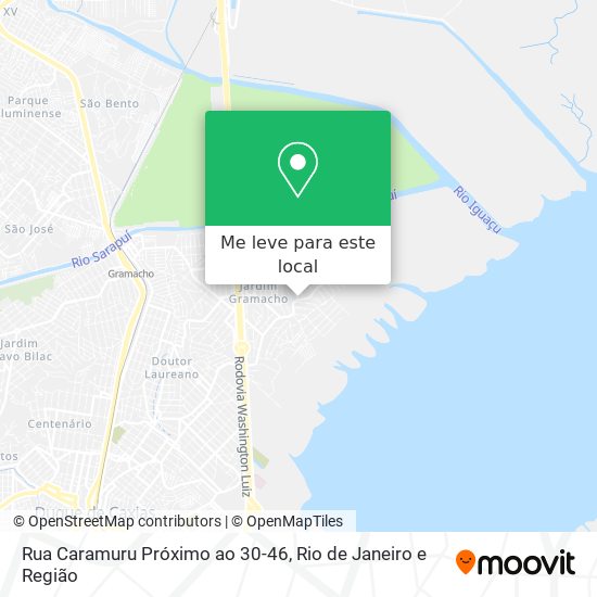 Rua Caramuru Próximo ao 30-46 mapa