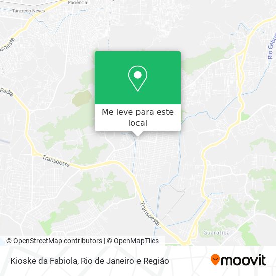 Kioske da Fabiola mapa