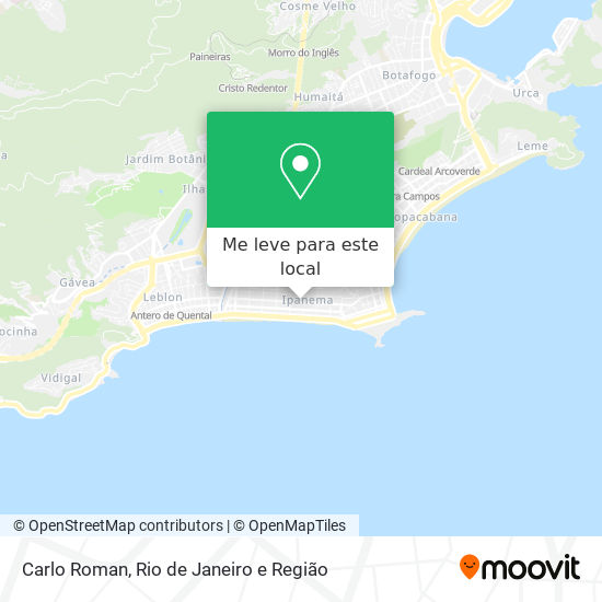 Carlo Roman mapa