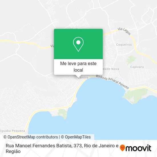 Rua Manoel Fernandes Batista, 373 mapa