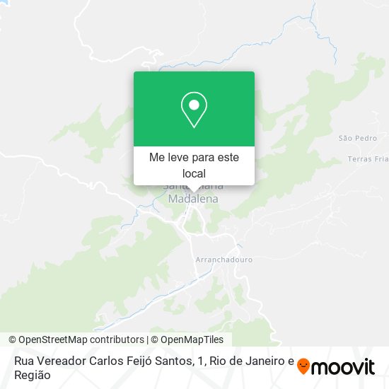 Rua Vereador Carlos Feijó Santos, 1 mapa