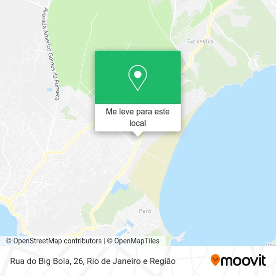 Rua do Big Bola, 26 mapa
